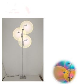 Floor Lamp Sunset Atmosphere Sunset Dawn Floor Light Lamp (Option: Warm light 1.5m-AU)